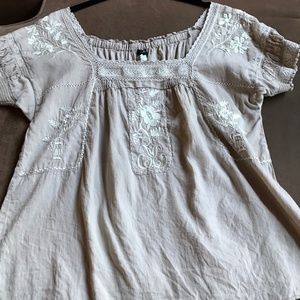 J. Crew Embroidered Top